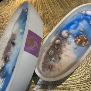 Ocean Drift Tray Candle